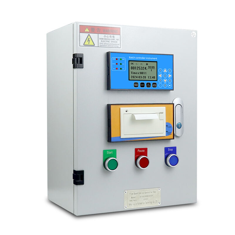 Nine-Key Batch Controller System